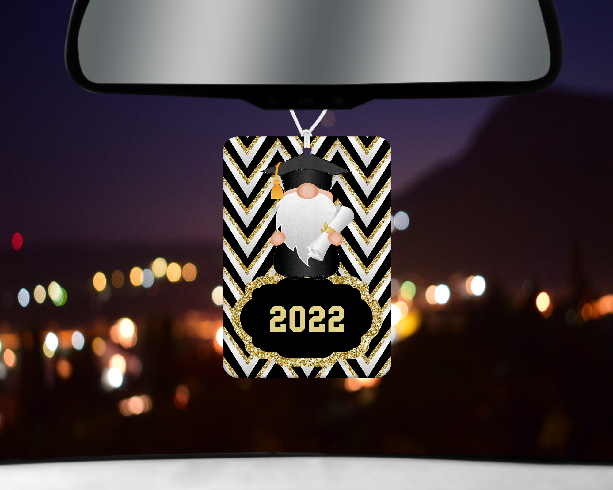 Graduation Gnome Air Freshener- 2