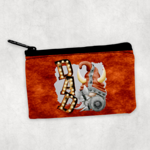 Gnome Dad Zipper Pouch Mockup