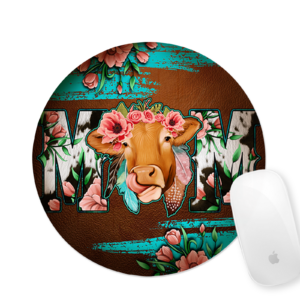 Heifer Mom Mousepad Mockup