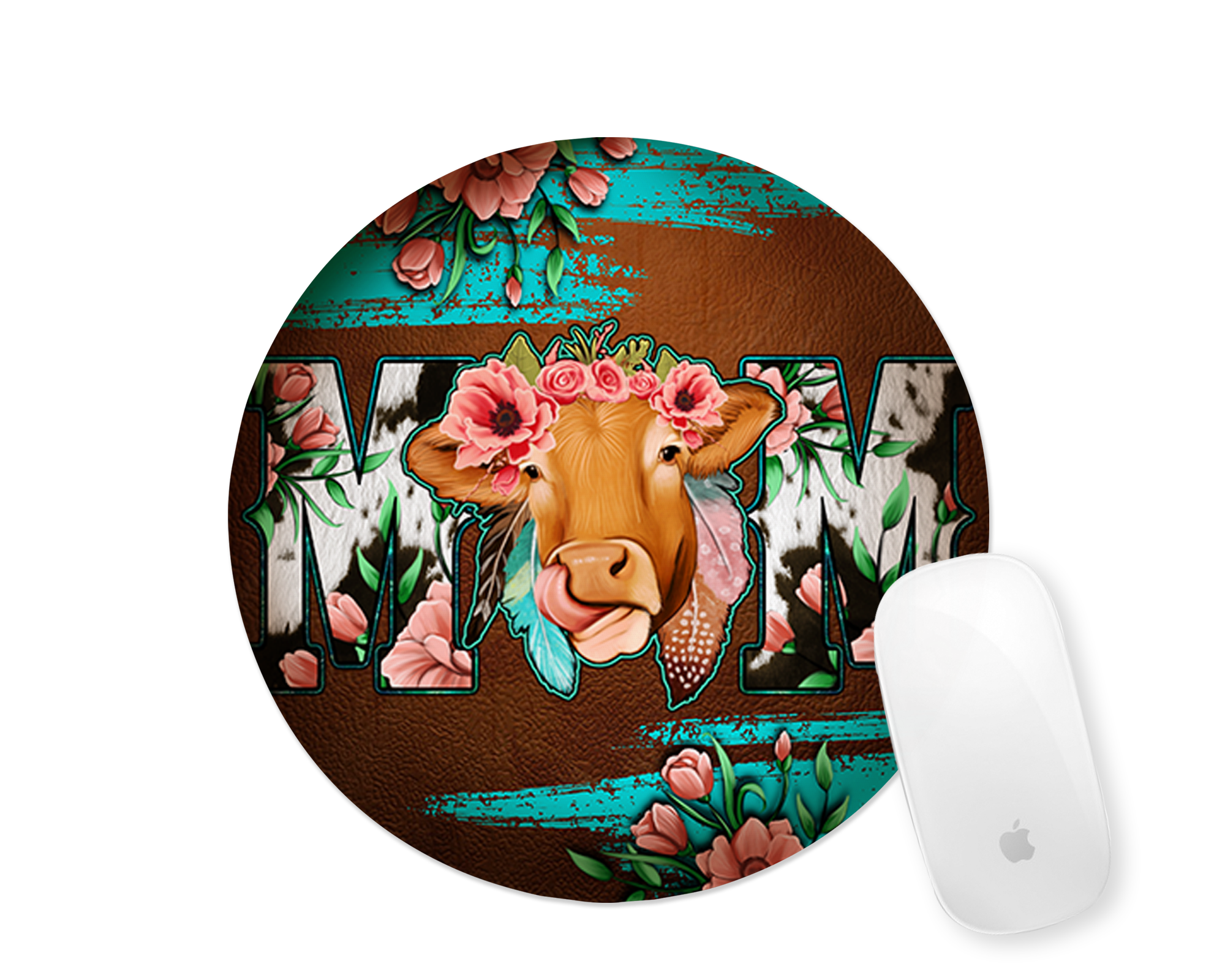 Heifer Mom Mousepad Mockup