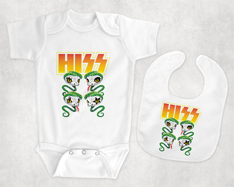 Hiss Babywear Mockup