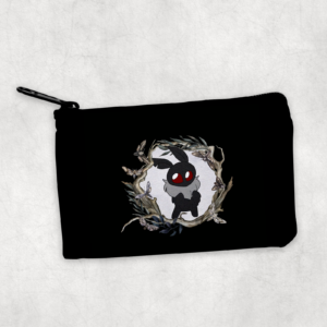 Kawaii Mothman Zipper Pouch Mockup
