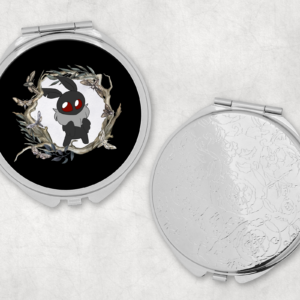 Kawaii Mothman Mirror Compact Mockup