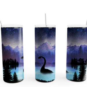Lake Monster Tumbler Mockup