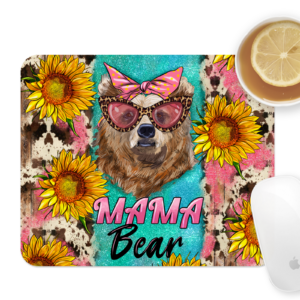 Cool Mama Bear Mousepad Mockup
