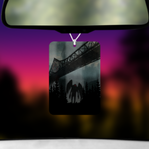 Mothman Air Freshener Mockup