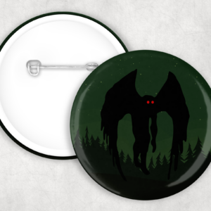 Mothman Button Mockup
