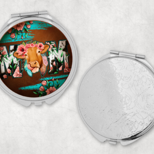 Mom Heifer Mirror Compact Mockup