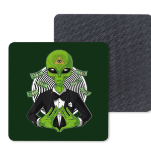 Channeling Wealth Coasters Mockup