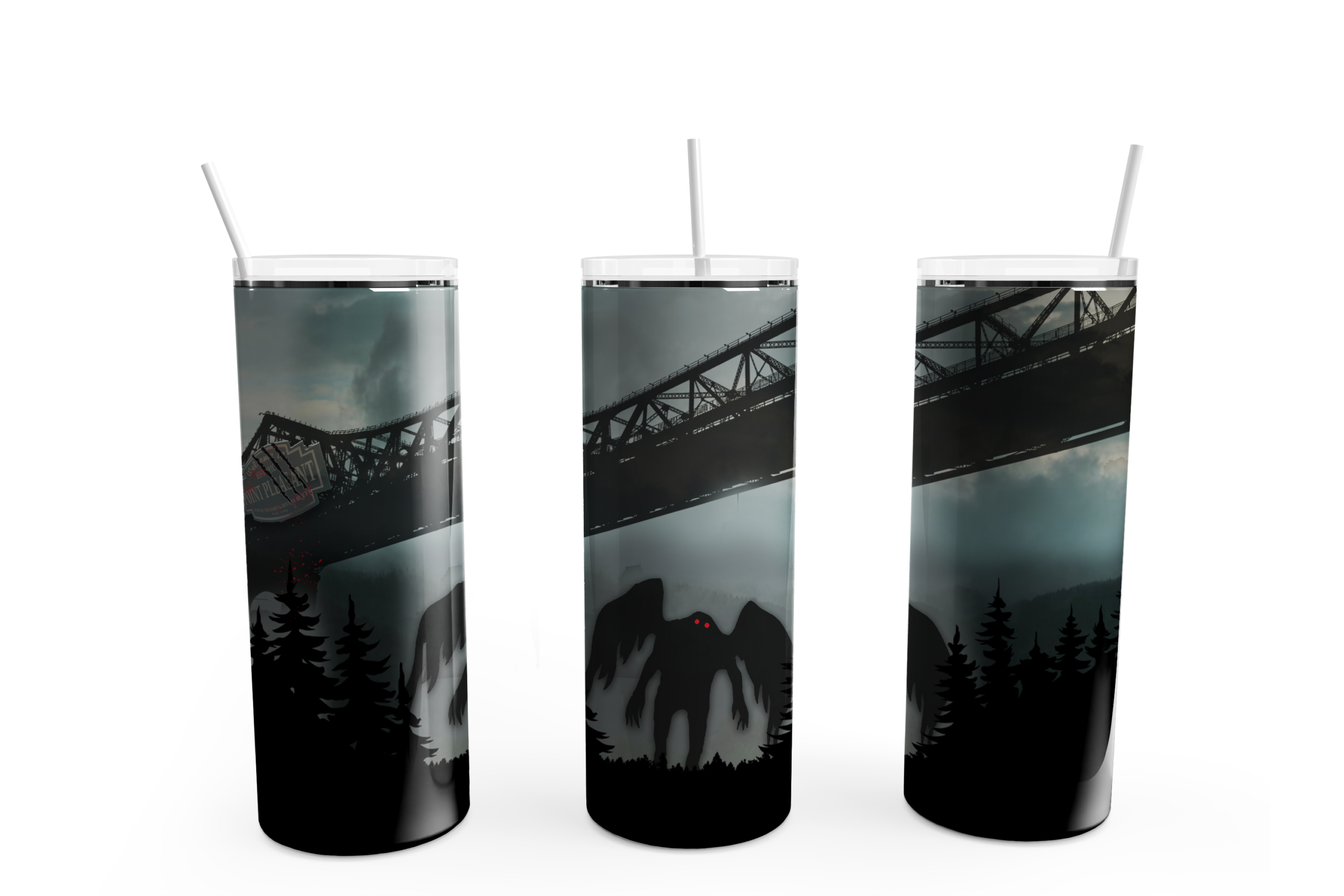 Mothman Tumbler Mockup