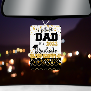 Proud Dad Air Freshener Mockup