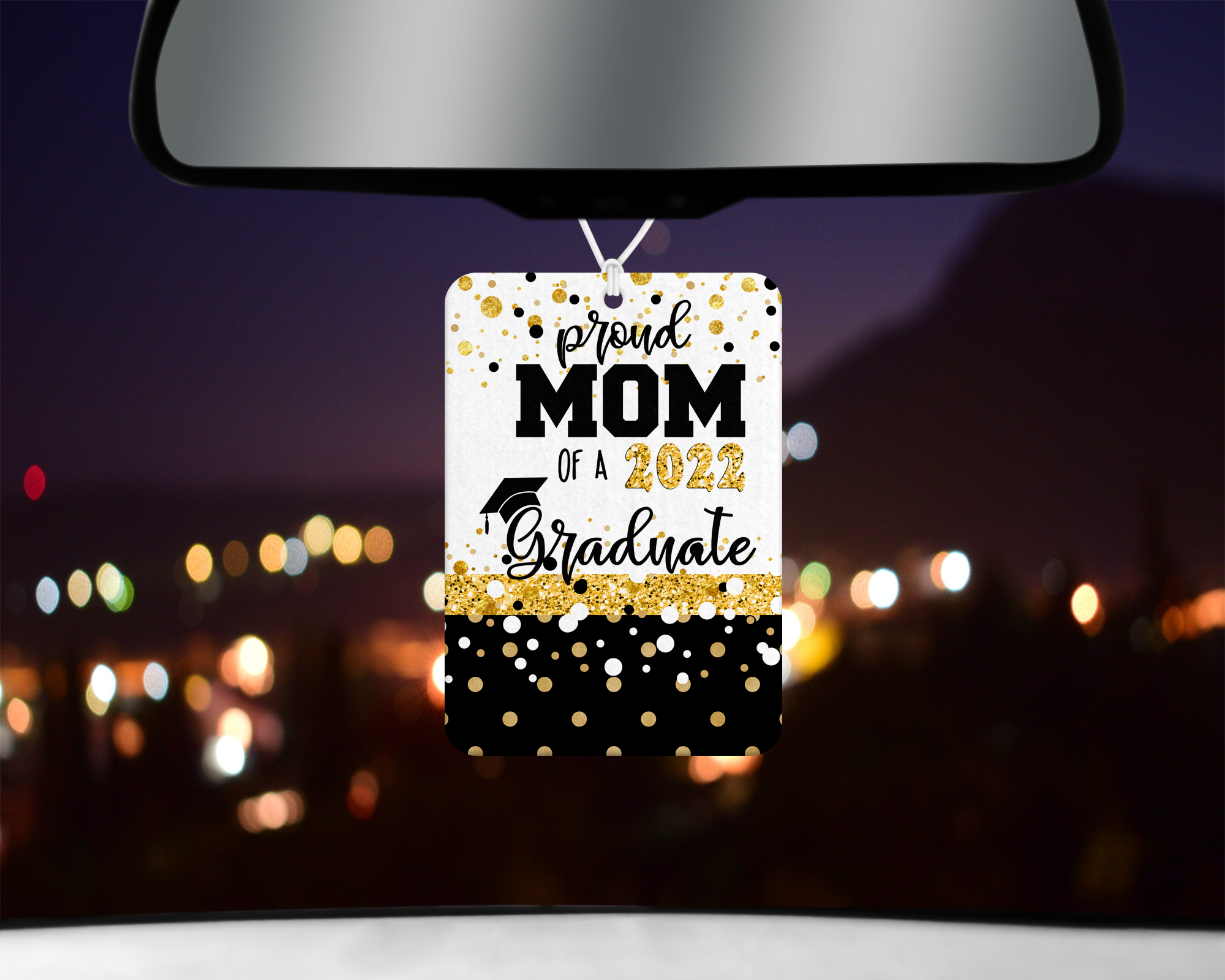 Proud Mom Air Freshener Mockup