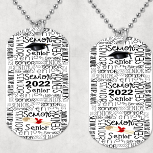 Senior Dog Tag Mockup