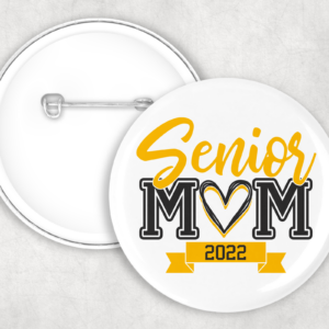 Senior Mom Button Mockup
