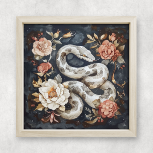 Snake 2 Art Print Mockup