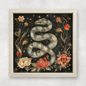 Snake 4 Art Print Mockup