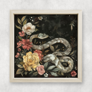 Snake 5 Art Print Mockup