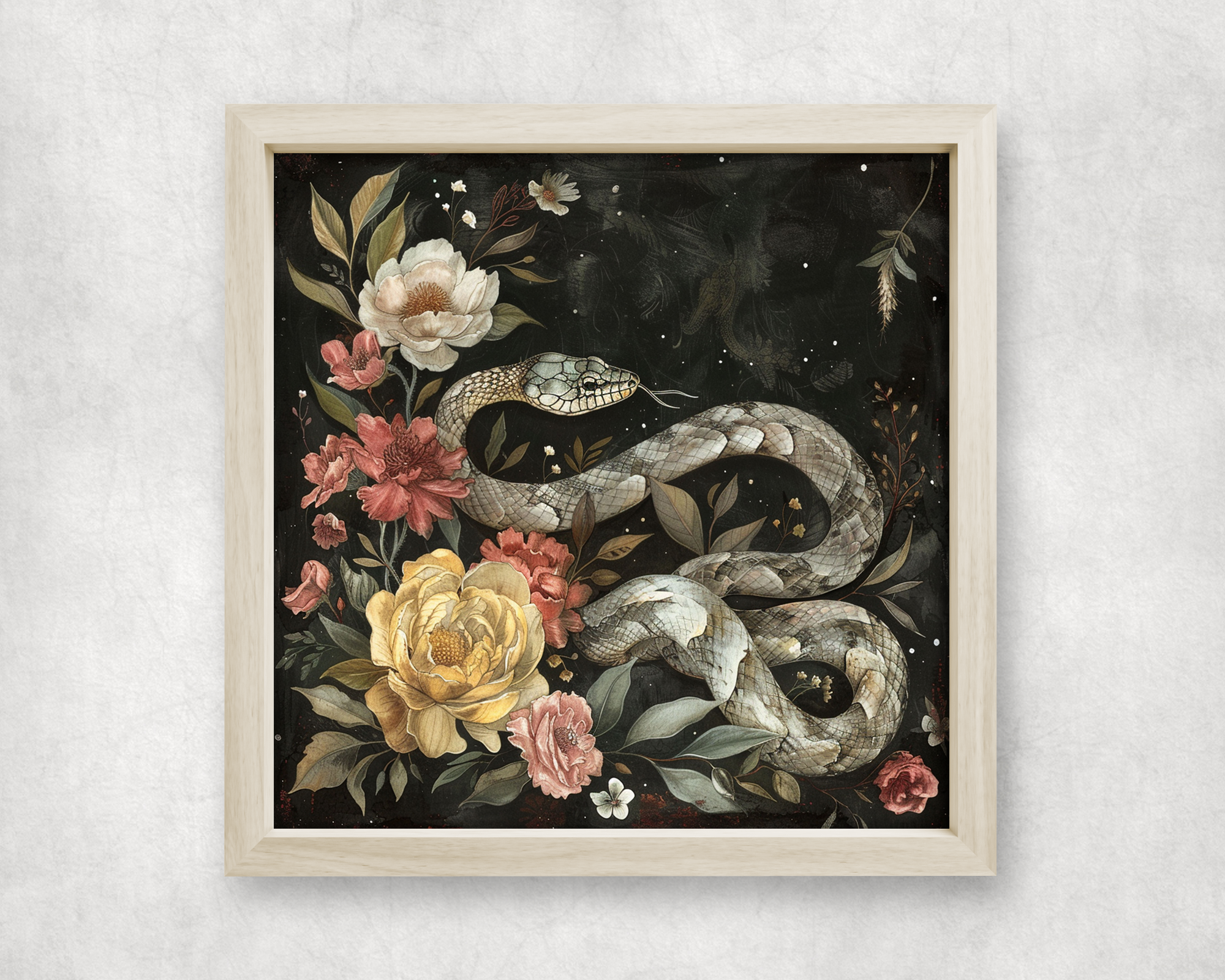 Snake 5 Art Print Mockup