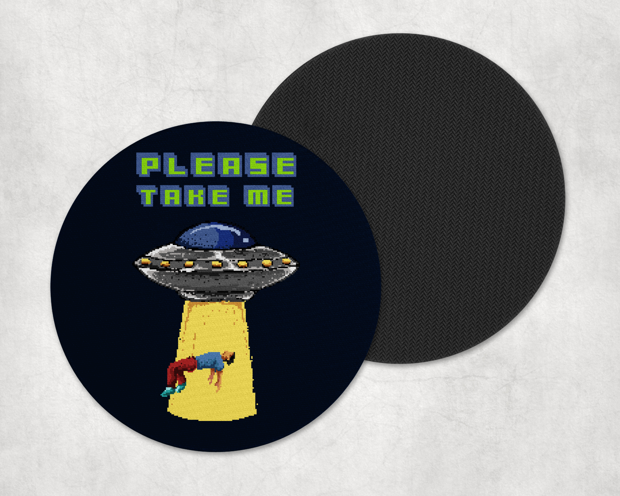 Please Take Me Coasters Mockup