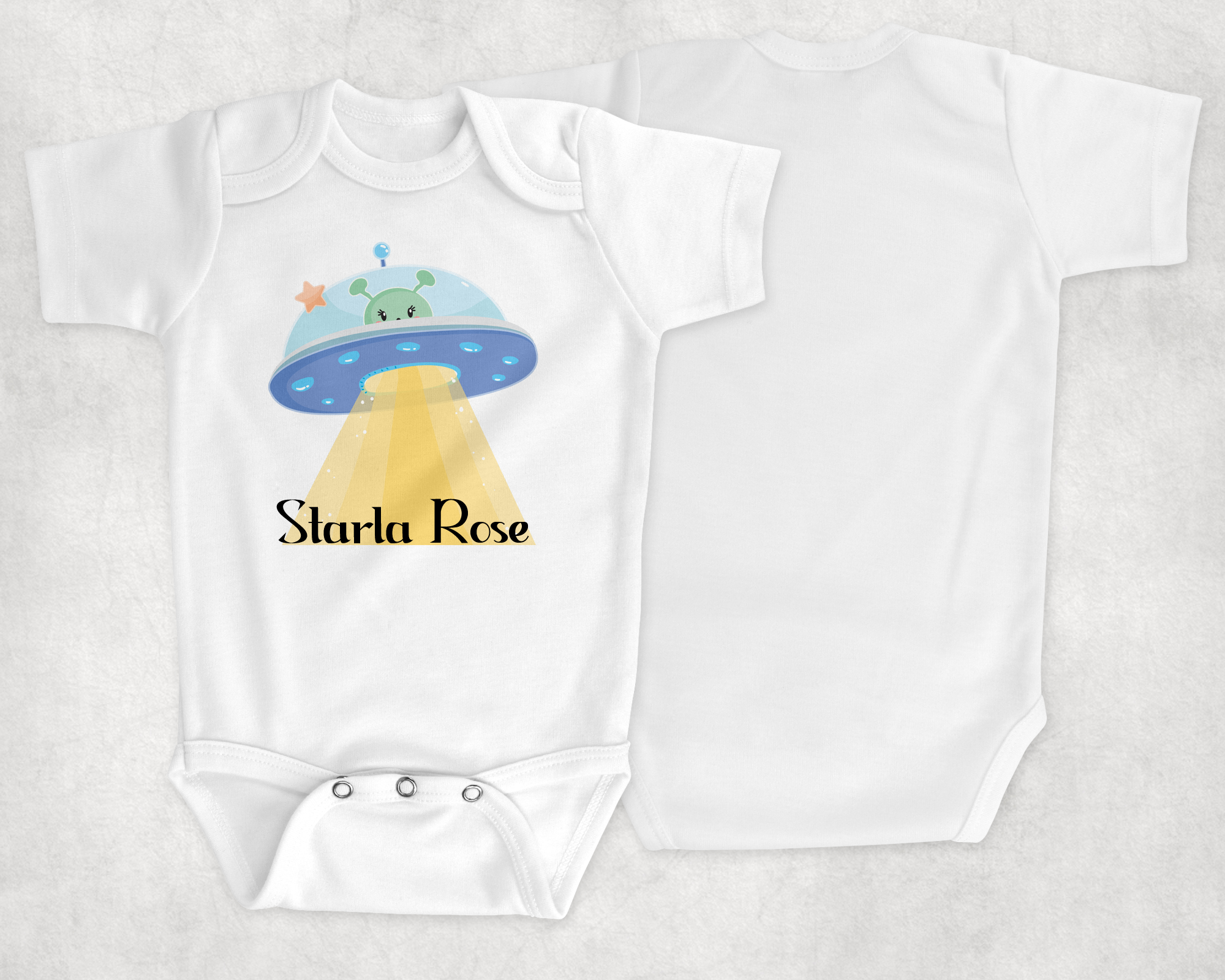UFO Babywear Mockup
