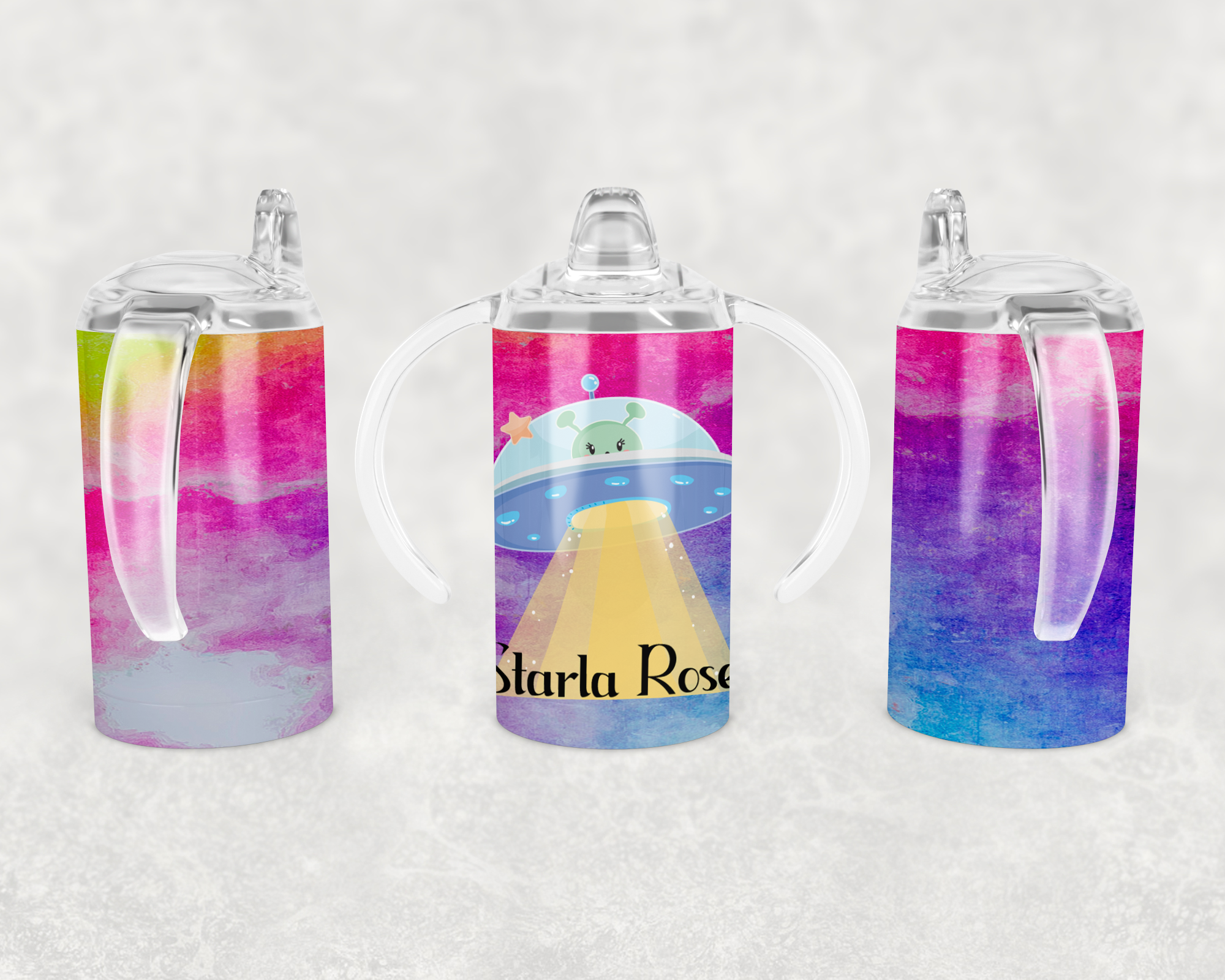 Ufo Sippy Cup Mockup