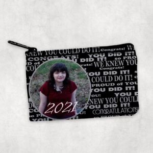 You Did It Zipper Pouch Mockup