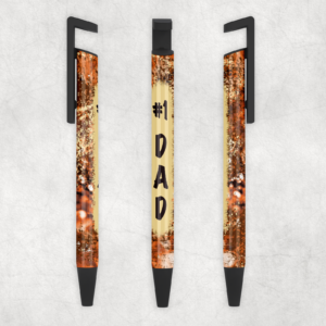 #1 Dad Ballpoint Pen Mockup
