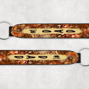 #1 Dad Wristlet Mockup