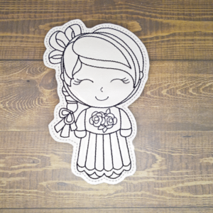 Smiling Señorita Color Tile