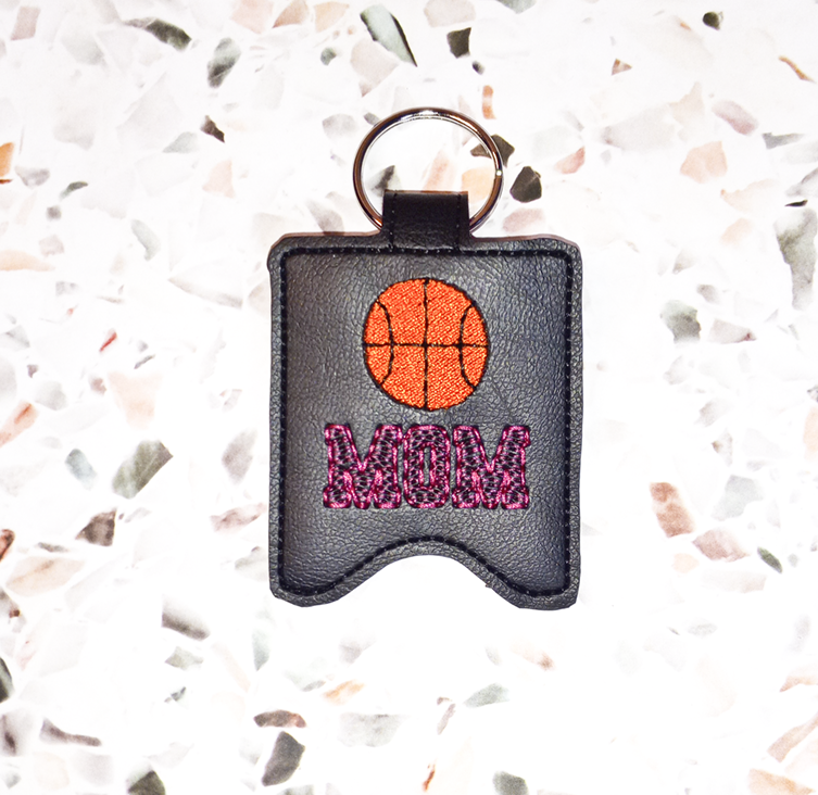 Basketball Mom Hand Sanitizer Holder