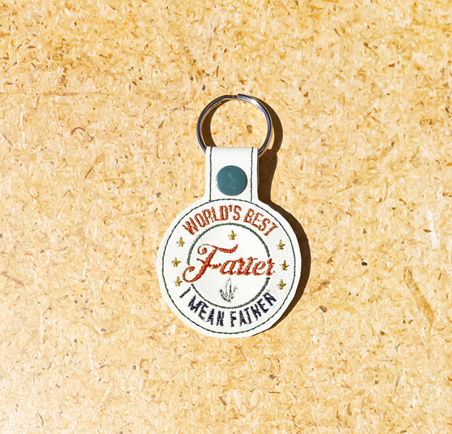 World's Best Farter Key Fob