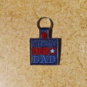 Protector Hero Dad Key Fob