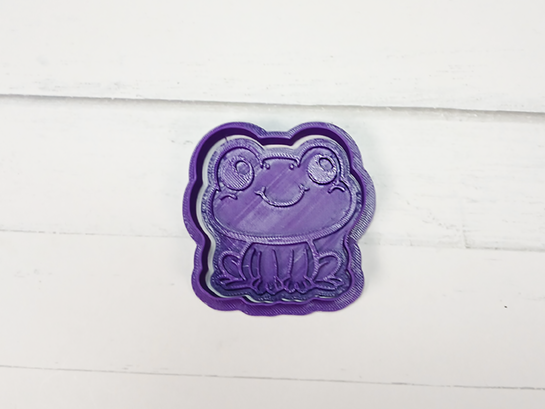 Frog Cookie Cutter & Stamp