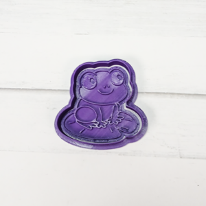 Sitting Frog Cookie Cutter & Stamp