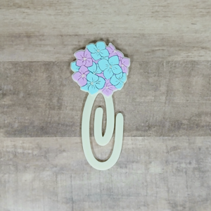 Hydrangea Jumbo Paperclip Bookmark