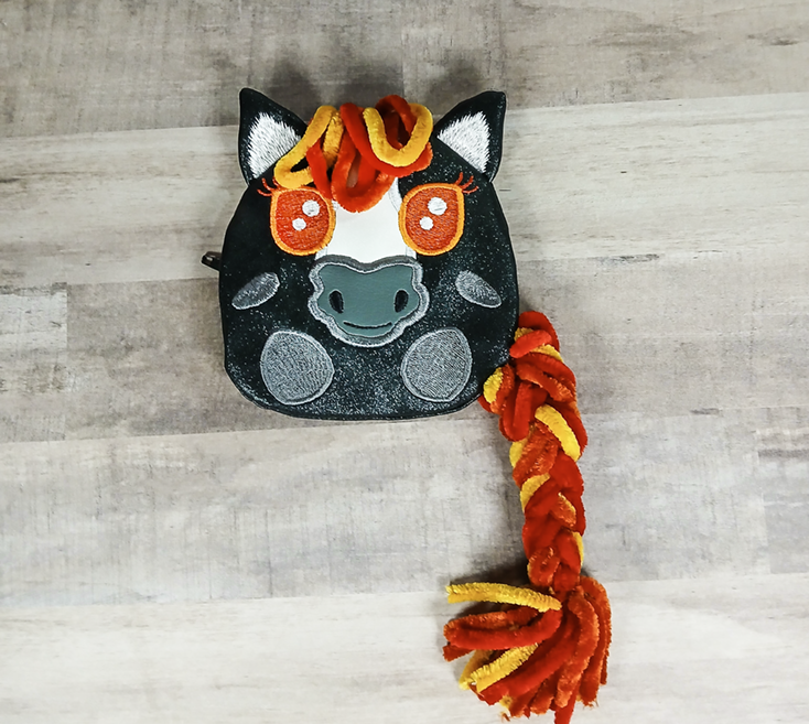 Horse Zipper Pouch
