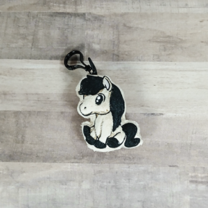 Chibi Horse Plush Keychain