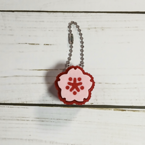 Cherry Blossom Clicker Keychain