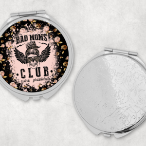 Bad Moms Club Mirror Compact Mockup