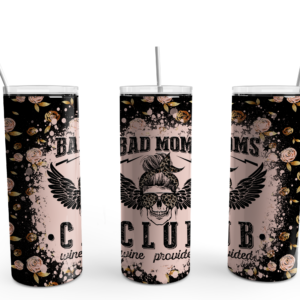 Bad Moms Club Tumbler Mockup