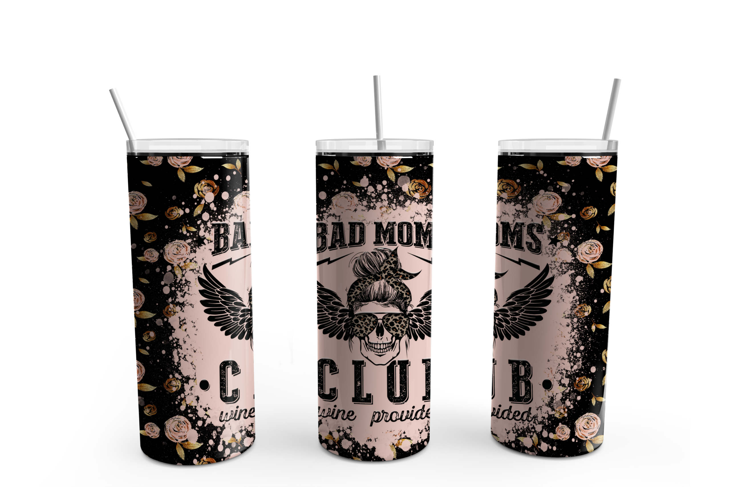 Bad Moms Club Tumbler Mockup