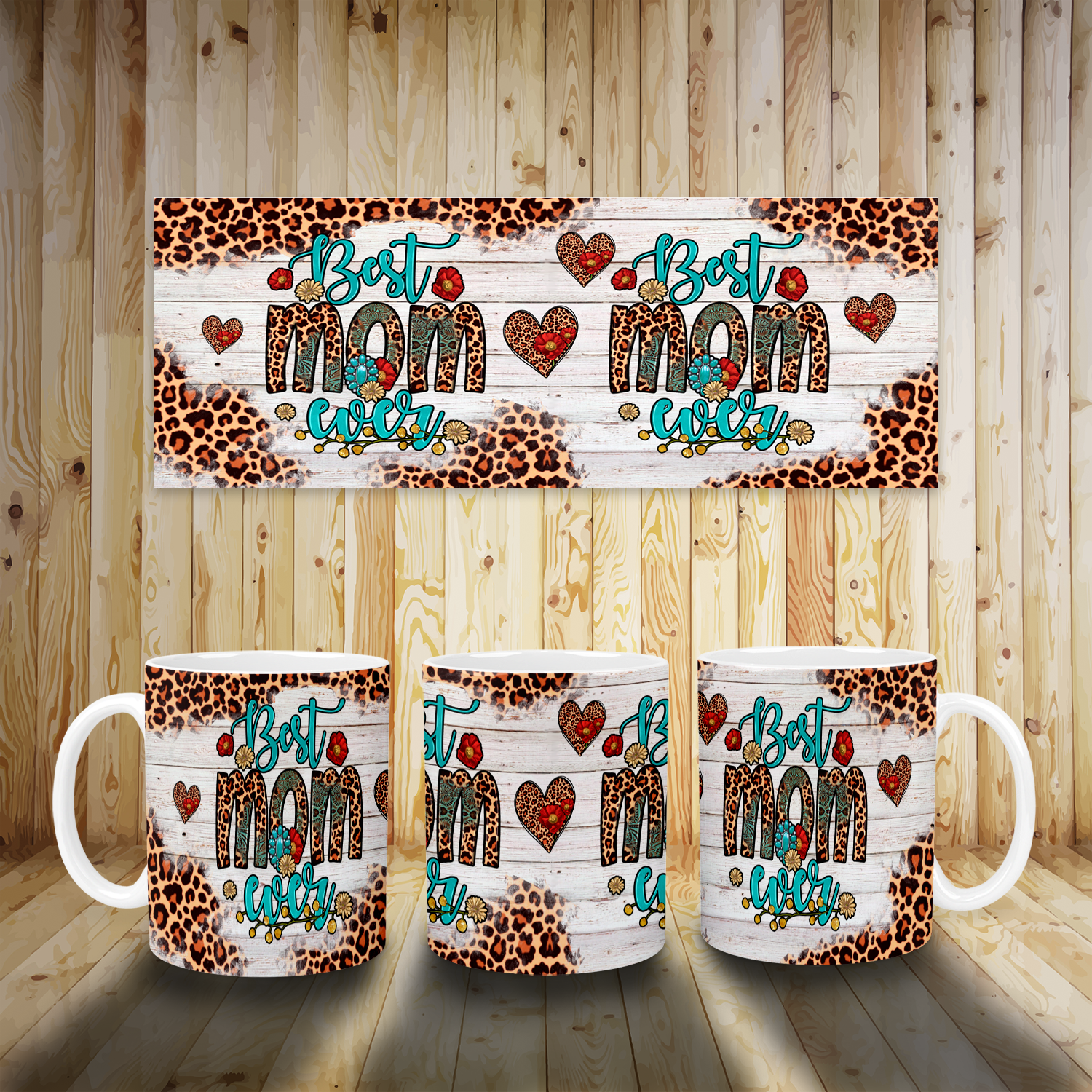 Best Mom Ever Mug Mockup