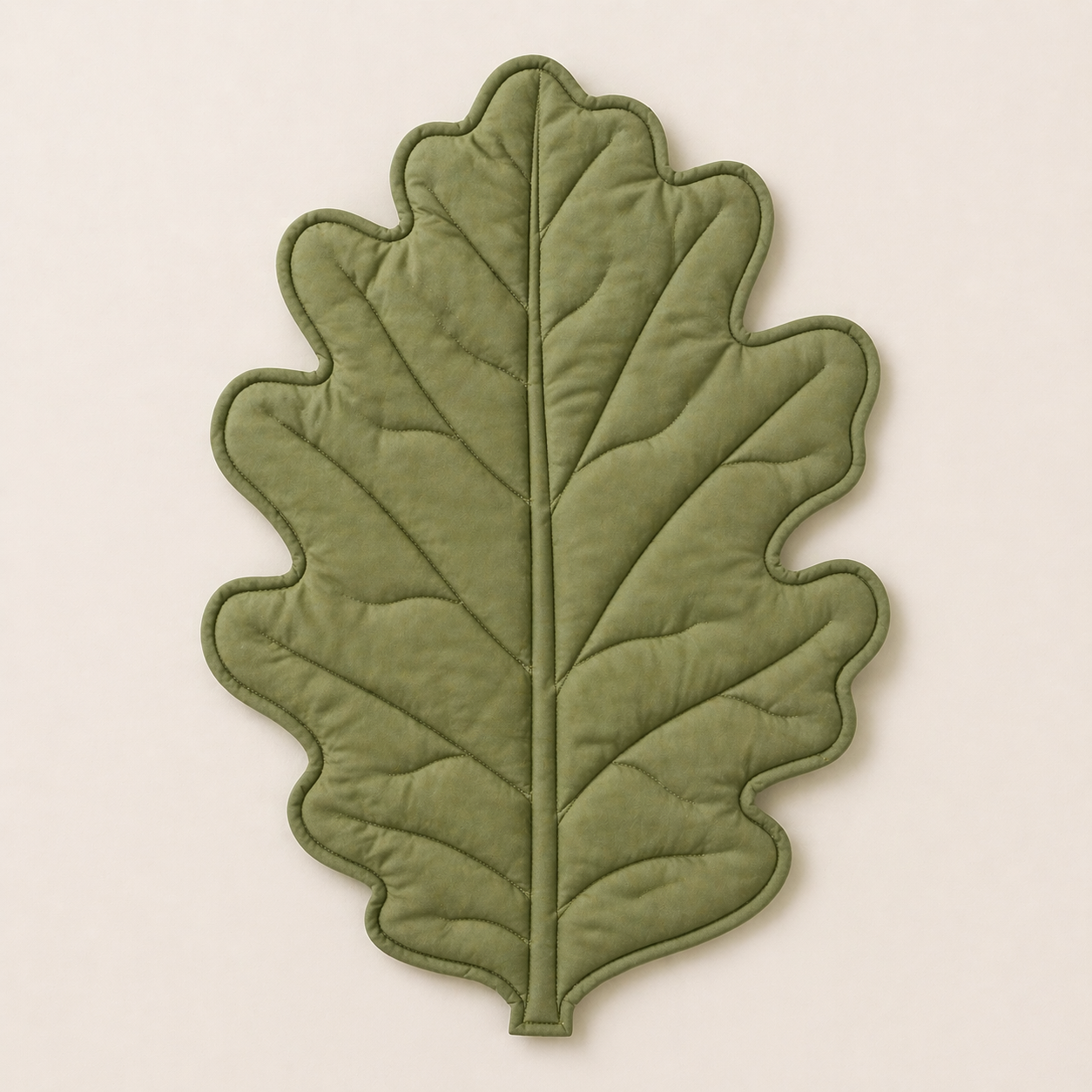 English Oak Leaf Blanket Mockup