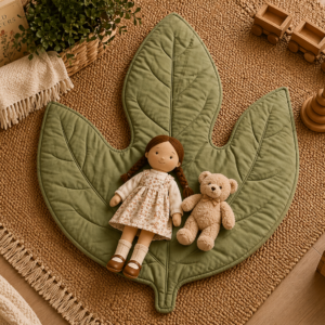 Sassafras Leaf Doll Blanket/Play Mat