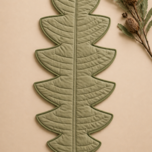 Banksia Leaf Doll Blanket/Play Mat mockup
