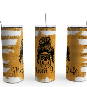 Mom Life Tumbler Mockup