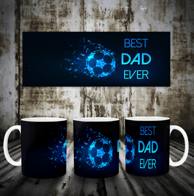 Best Dad Ever Mug Mockup
