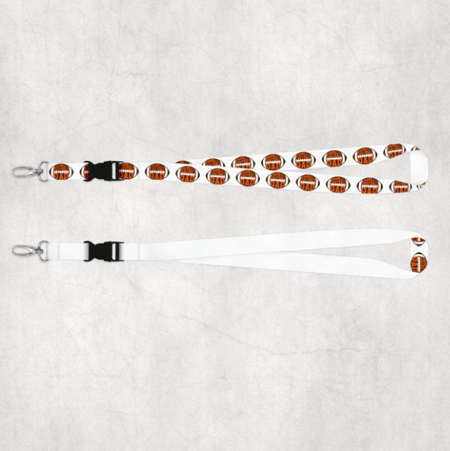 Football Dad Lanyard Mockup