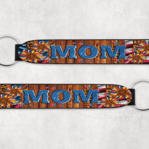 U.S. Sunflower Mom Wristlet Mockup
