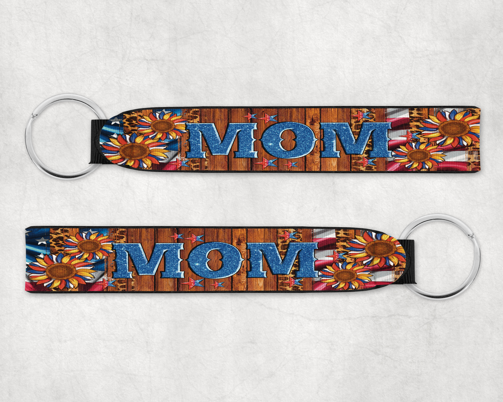 U.S. Sunflower Mom Wristlet Mockup